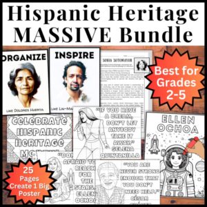 Massive Hispanic Heritage Bundle Grades 2–5